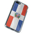 Dominican Republic Flag Distressed iPhone SE (2nd & 3rd Gen) Clear Case